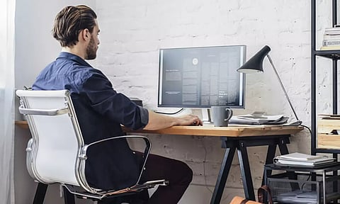 office laptop