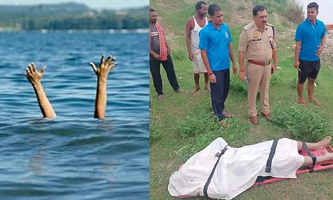 கங்கை நதியில் செல்பி எடுக்க முயன்ற போது ஆற்றில் தவறி விழுந்து 3 பேர் உயிரிழப்பு