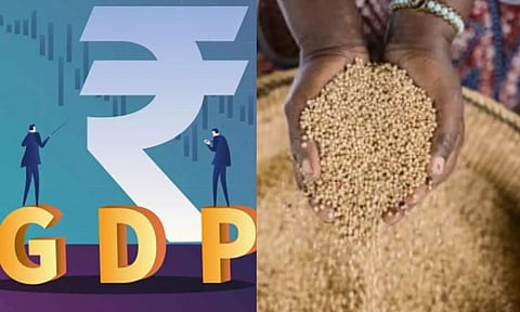 இந்தியாவின் ஜிடிபி வளர்ச்சி 6.7 சதவீதமாக சரிவு..  பாதிப்பை சந்தித்த வேளாண் துறை!