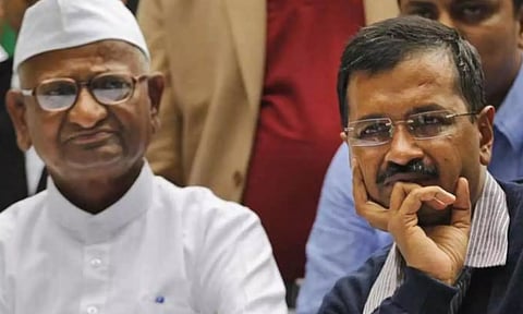 அரசியல் வேண்டாம்னு எவ்ளோ சொல்லியும் கெஜ்ரிவால் கேக்கல..   அன்னா ஹசாரே ஆதங்கம்