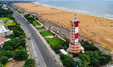 மெரினா கடற்கரை பகுதி RED ZONE-ஆக அறிவிப்பு
