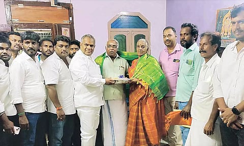 நாளை பந்தல் கால் நடும் விழா- நில உரிமையாளர்களுக்கு புஸ்சி ஆனந்த் அழைப்பு