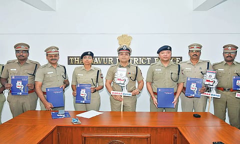 தஞ்சாவூரில் குற்றசெயல்களை தடுக்க `உரக்கச்சொல்' என்ற புதிய செயலி அறிமுகம்