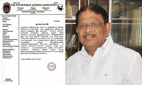 முரசொலி செல்வம் மறைவுக்கு தென்னிந்திய நடிகர் சங்கம் இரங்கல்