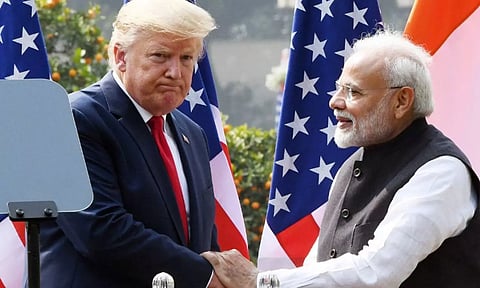 இறக்குமதிக்கு அதிக வரி விதிக்குது இந்தியா.. நா மட்டும் மறுபடியும் ஆட்சிக்கு  வந்தேன்னா.. டிரம்ப்