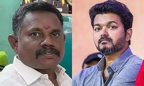 புதுவை தவெக நிர்வாகி மறைவு- விஜய் இரங்கல்