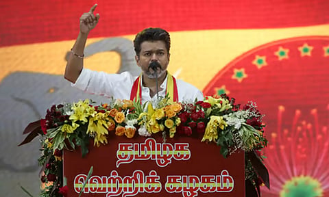 வரலாற்று நினைவுகளுடன் தமிழ்நாடு தினத்தை போற்றி மகிழ்வோம்- த.வெ.க தலைவர் விஜய்
