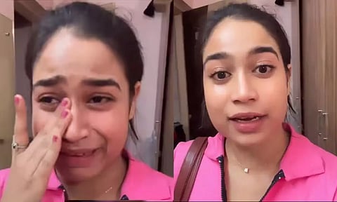 நடுரோட்டில் பெண்ணுக்கு பாலியல் சீண்டல் கொடுத்த 10 வயது சிறுவன் - அதிர்ச்சி வீடியோ