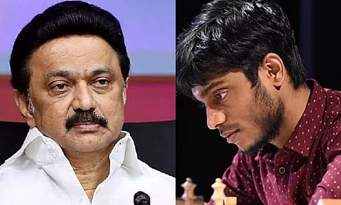 கிராண்ட் மாஸ்டர் பட்டம் வென்ற அரவிந்த் சிதம்பரத்திற்கு முதலமைச்சர் மு.க.ஸ்டாலின் வாழ்த்து