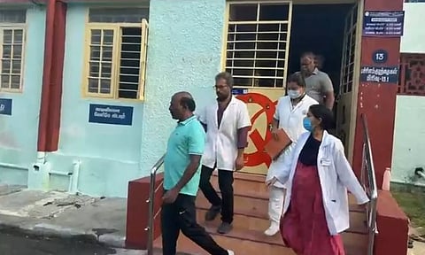 பல்லடம் அரசு ஆஸ்பத்திரியில் அமைச்சர் மா.சுப்பிரமணியன் 'திடீர்' ஆய்வு