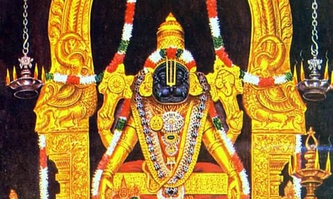 கார்த்திகை மாதத்தில் மட்டும் கண் திறக்கும் சோளிங்கர் நரசிம்மர்