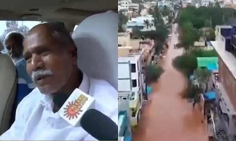 அமாவாசை என்பதால் கடல் சீற்றம் அதிகமாக இருந்தது- புதுச்சேரி முதலமைச்சர்