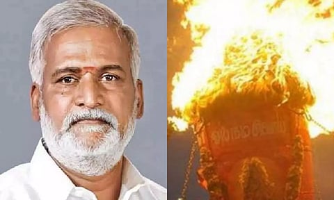 திருவண்ணாமலை கார்த்திகை தீபத்திருவிழா: மலையேற பக்தர்களுக்கு அனுமதி இல்லை- அமைச்சர் அறிவிப்பு