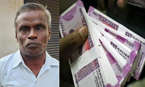 பாபநாசம் அருகே கள்ள நோட்டு மாற்ற முயன்றவர் கைது: வீட்டில் வைத்து அச்சடித்தது அம்பலம்