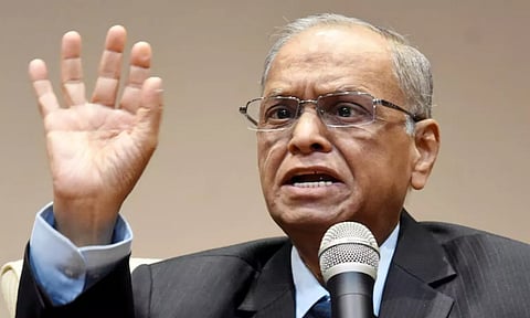 எதுக்கு சொல்றேன்னா.. அதுக்கு சொல்றேன்.. 'வாரம் 70 மணி நேரம்  வேலை' ஏன் என நாராயண மூர்த்தி விளக்கம்