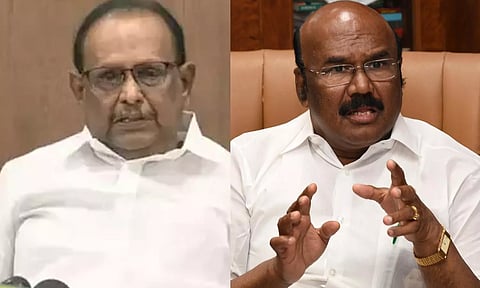 அமைச்சர் பதவிக்கான துளியும் தகுதியற்ற ஒட்டுண்ணி போன்றவர் ரகுபதி - ஜெயக்குமார் கடும் தாக்கு