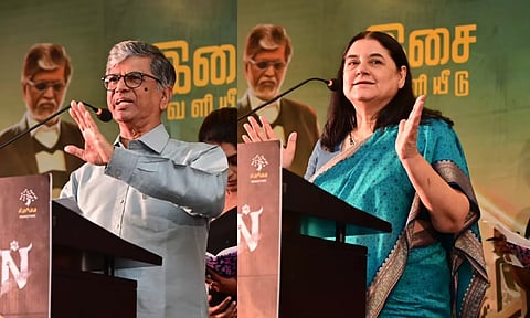 'கூரன் 'திரைப்படத்திற்கு அரசு வரிவிலக்கு வழங்க வேண்டும்: மேனகா காந்தி வேண்டுகோள்!