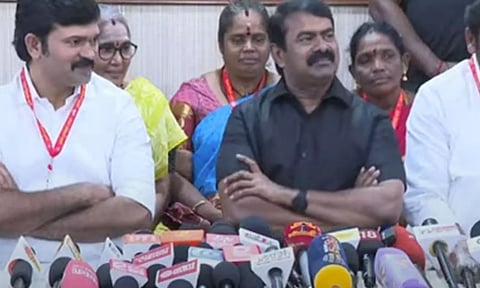 உண்டியலில் குண்டு விழுந்தால் அது கோவிலுக்கு சொந்தம் என்று கூறுவீர்களா? சீமான்