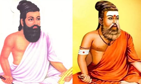 மாணவர்கள் இனி திருவள்ளுவர் படத்தை காவி நிறத்தில் வரைய அரசு தடை
