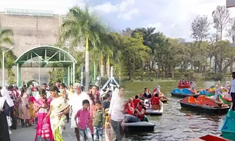 கிறிஸ்துமஸ் விடுமுறையையொட்டி ஏற்காட்டில் குவிந்த சுற்றுலாப் பயணிகள்