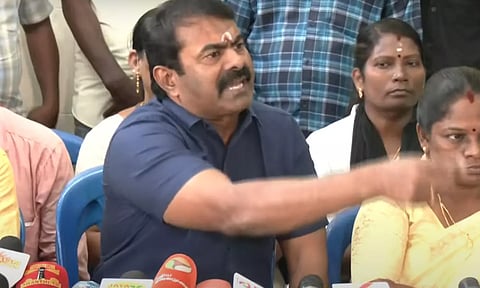 3 ஆயிரம் ஆண்டுகளாக தமிழர்கள் யாரும் படிக்கவில்லையா?- சீமான்