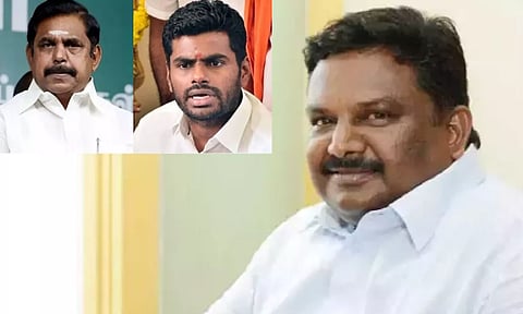 அதிமுக - பாஜக கள்ளக் கூட்டணி.. அப்பட்டமான பொம்மலாட்ட நாடகம்.. அமைச்சர் சிவசங்கர்