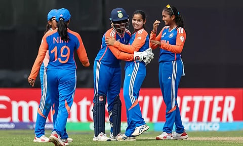 ஜூனியர் மகளிர் டி20 உலகக் கோப்பை: சூப்பர் 6 சுற்றில் வங்கதேசத்தை வீழ்த்தியது இந்தியா