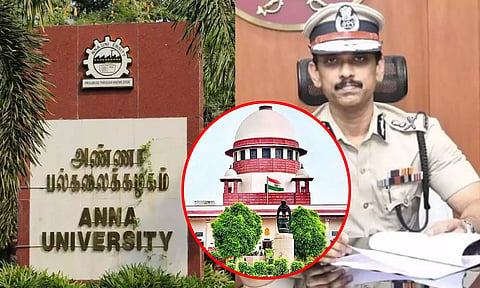 அண்ணா பல்கலை மாணவி வழக்கு: காவல் ஆணையர் மீது நடவடிக்கை எடுக்க உச்சநீதிமன்றம் இடைக்கால தடை