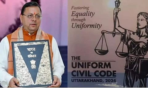 இந்தியாவிலேயே முதல் மாநிலமாக உத்தரகாண்டில் பொது சிவில் சட்டம் அமலுக்கு வந்தது