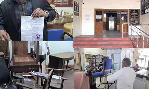 மதுரையில் வீட்டுவசதி வாரிய பொருட்கள் ஜப்தி