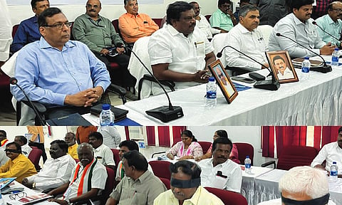 அமைச்சர் சிவசங்கர் தலைமையில் பஸ் தொழிலாளர்கள் ஊதிய ஒப்பந்த பேச்சுவார்த்தை தொடங்கியது