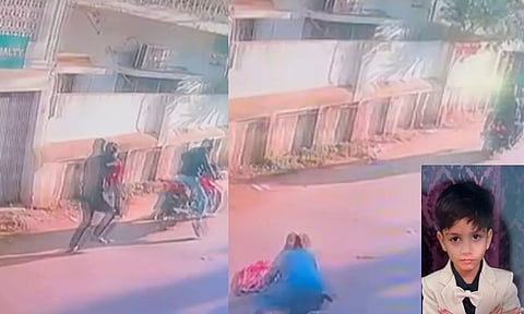 VIDEO: தாயின் கண்ணில் மிளகாய்பொடி தூவி, சிறுவனை கடத்திய ஆசாமிகள்.. ஸ்கூல் செல்லும் வழியில் பயங்கரம்