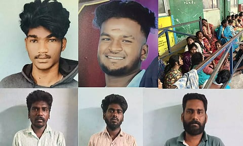 சாராய விற்பனையை தட்டிக்கேட்ட 2 பேர் கொலை- பெண் சாராய வியாபாரிகளுக்கு தொடர்பு என புகார்