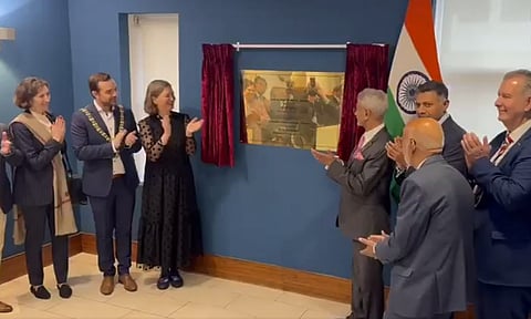 வடக்கு அயர்லாந்தில் இந்திய தூதரகத்தின் புதிய கிளையை தொடங்கி வைத்தார் ஜெய்சங்கர்