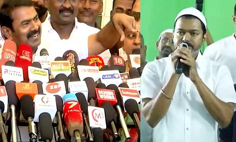 ஒரு நாள் தொப்பி போட்டு வேடம் போடுபவன் நான் இல்லை - சீமான்