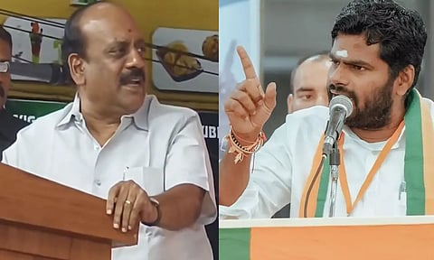 வட இந்திய சகோதர, சகோதரிகளை அமைச்சர் அன்பரசன் அவமானப்படுத்தியதாக அண்ணாமலை கண்டனம்