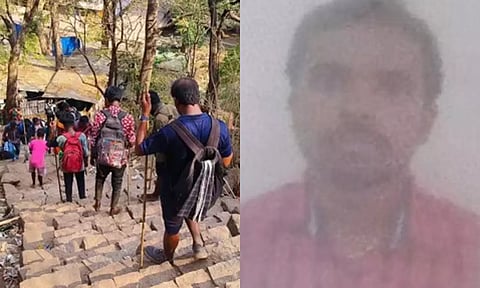 கோவை வெள்ளியங்கிரியில் மலையேறிய பக்தர் திடீர் உயிரிழப்பு