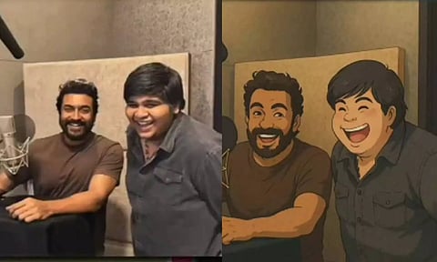 Retro படத்தின் டப்பிங் பணிகளை முடித்த சூர்யா