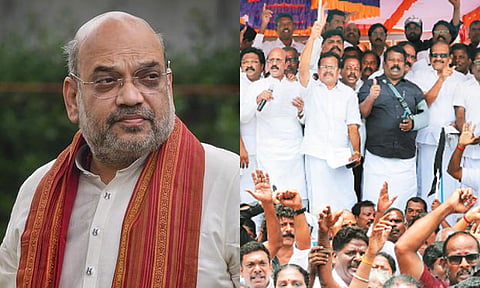 அமித்ஷாவுக்கு எதிராக காங்கிரஸ் கட்சியினர் ஆர்ப்பாட்டம் - செல்வப்பெருந்தகை மீது வழக்குப்பதிவு