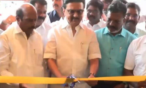 சைதாப்பேட்டையில் எம்.சி. ராஜா கல்லூரி விடுதி கட்டிடத்தை திறந்து வைத்தார் மு.க.ஸ்டாலின்