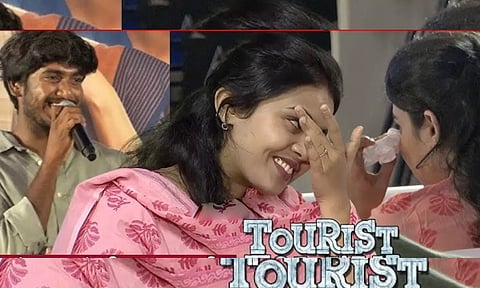 மேடையில் Propose செய்த டூரிஸ்ட் ஃபேமிலி இயக்குநர் - கண் கலங்கிய காதலி