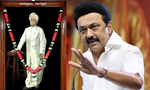 வெள்ளுடை வேந்தர் சர்.பிட்டி.தியாகராயர் 174-வது பிறந்தநாள்:  முதலமைச்சர் மு.க.ஸ்டாலின் வாழ்த்து