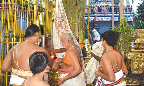சிங்கிரிகுடி லட்சுமி நரசிம்மர் கோவில் பிரமோற்சவ விழா