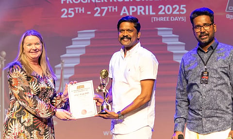 நோர்வே திரைப்பட விழாவில் விருது வென்ற நடிகர் சௌந்தரராஜா