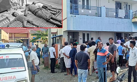 கடன் தொல்லையால் விபரீத முடிவு: 2 குழந்தைகளுக்கு விஷம் கொடுத்து கொன்று ஜவுளிக்கடை அதிபர், மனைவி தற்கொலை