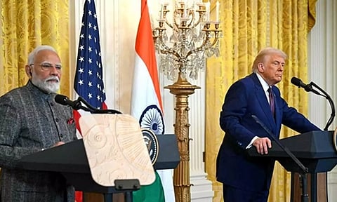 அமெரிக்க பொருட்கள் மீது 100% வரி குறைப்புக்கு கூட இந்தியா தயார் - அதிபர் டிரம்ப் அதிர்ச்சி தகவல்