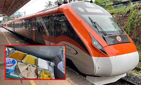 வந்தே பாரத் ரெயிலின் காலை உணவில் அசைவம் நீக்கம்? - பயணிகள் புகார்