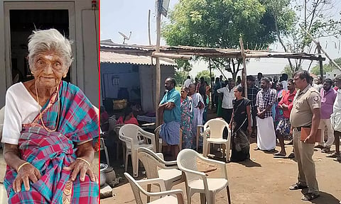 மூதாட்டி கொலை வழக்கில் கைதான தொழிலாளி- செருப்பை வைத்து துப்பு துலக்கிய போலீசார்