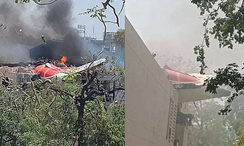 டேக் ஆஃப்-ஆன உடனேயே அபாய அழைப்பு விடுத்த விமானி