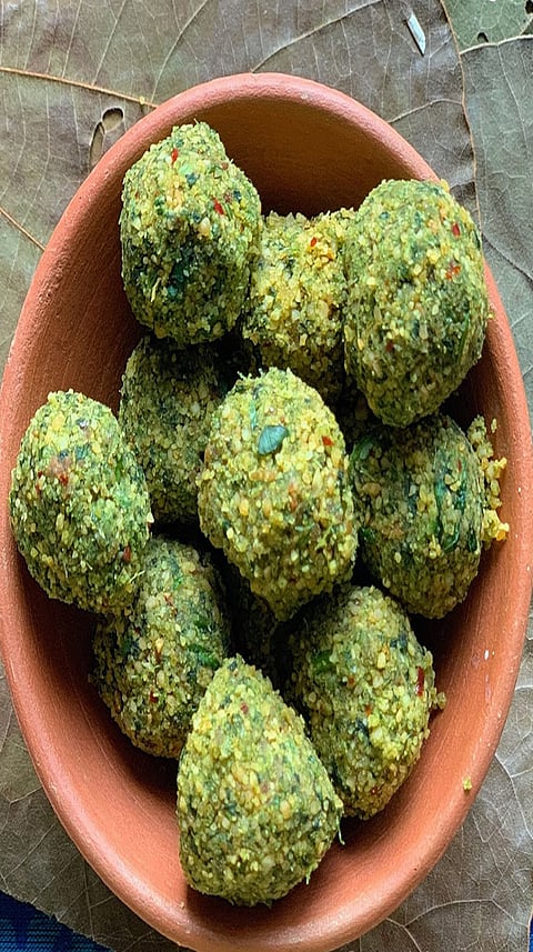 கொத்தமல்லி கார உருண்டை